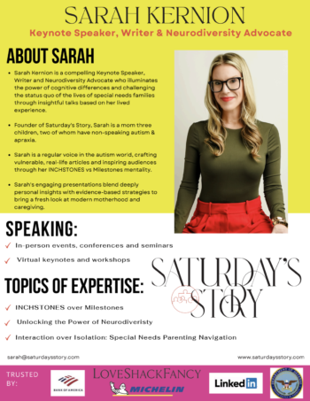Sarah Kernion, one sheet